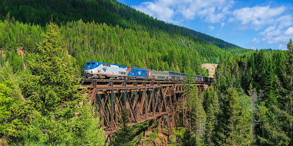 The Four Most Scenic Train Rides in America